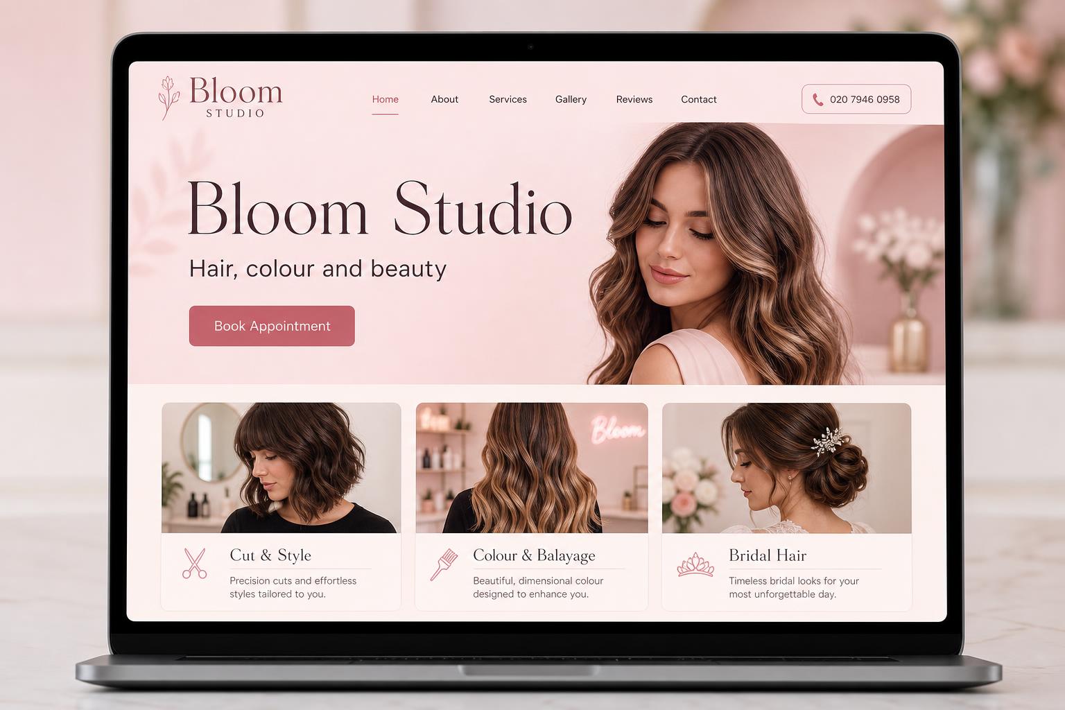 Bloom Studio website screenshot