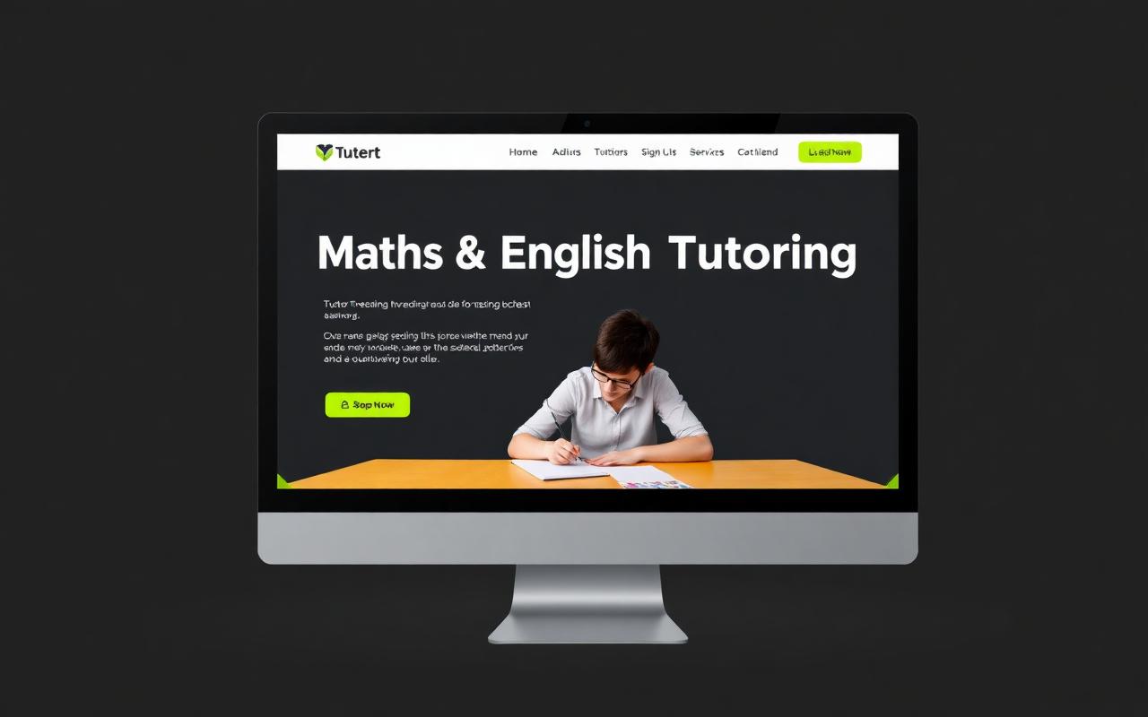 Tutor Web Design Peterborough website example